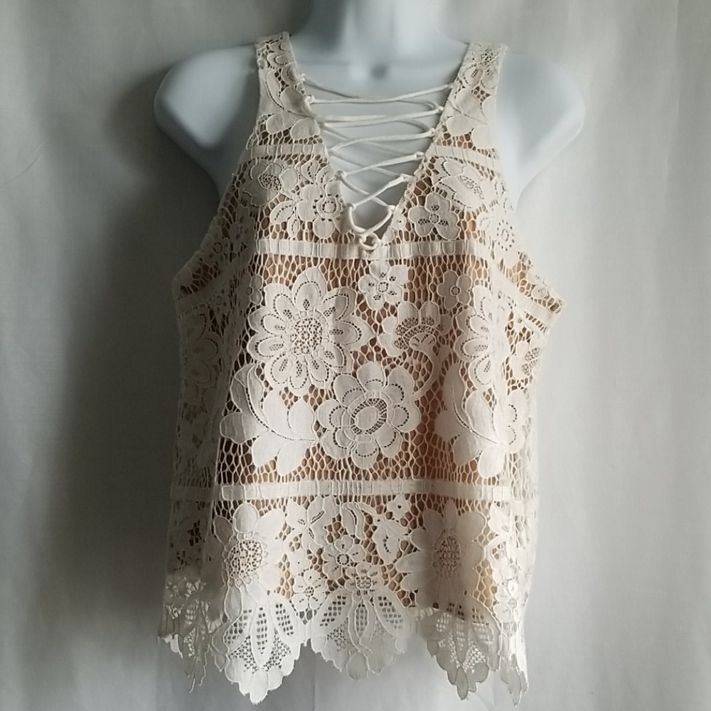 Express  laced top